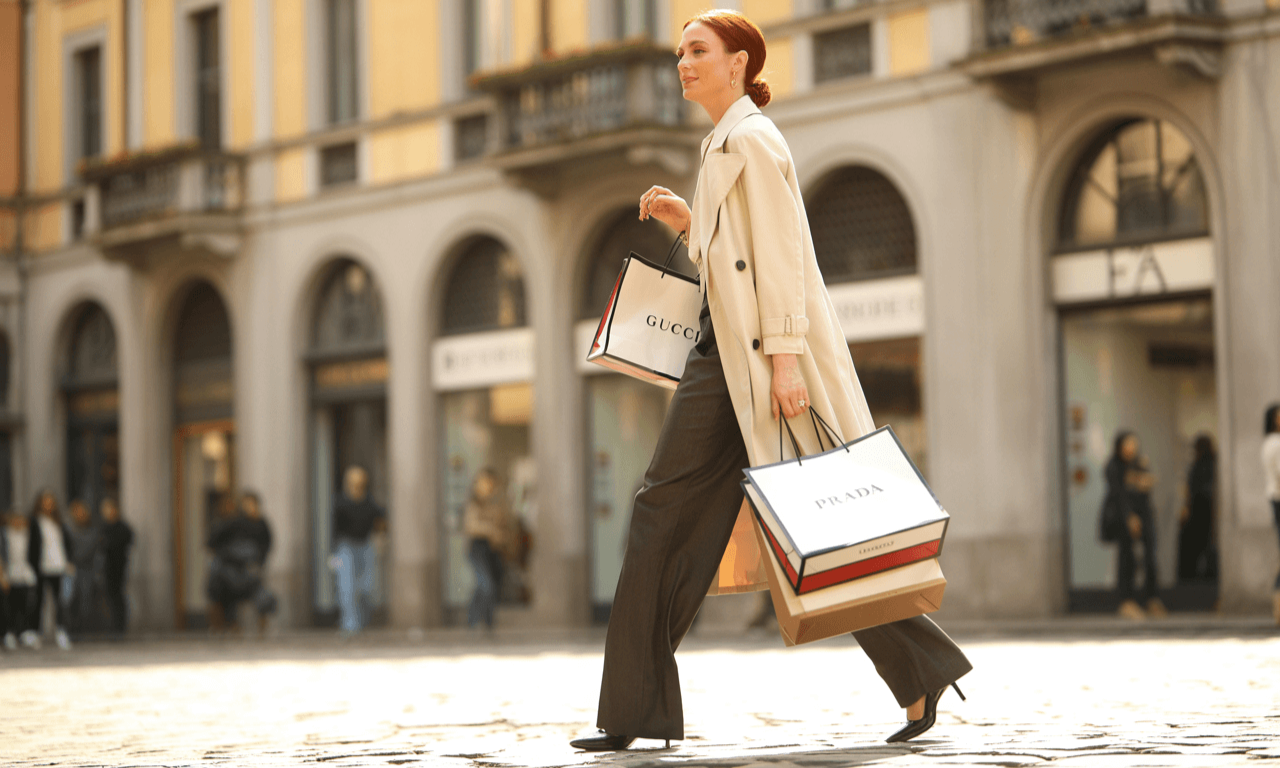 A personal shopping session in Florence